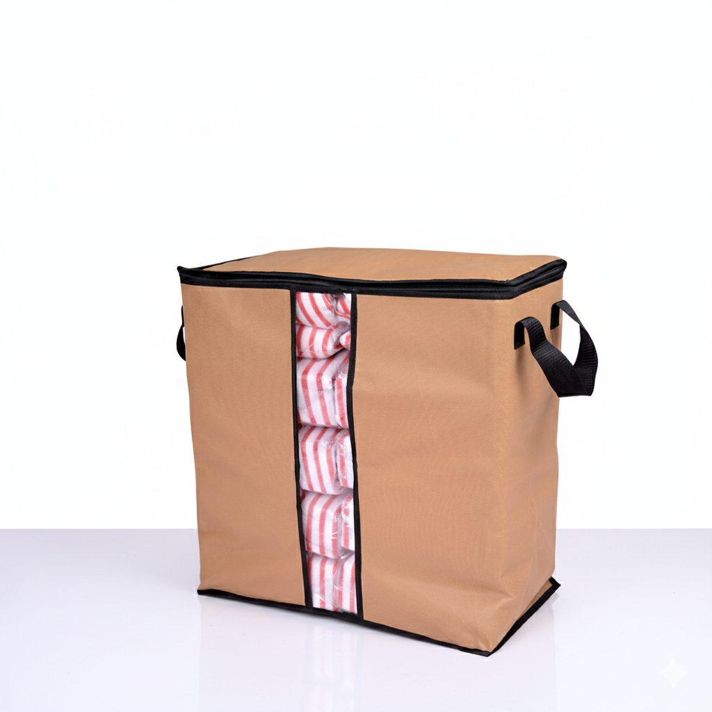 Storage bags- Grey storage bags for wardrobe clothes- bags for cupboards- remote storage bags- top quality product
