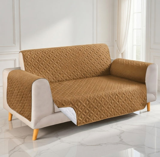 Premium 3-Layer Ultrasonic Microfiber Sofa Cover – Luxury Protection