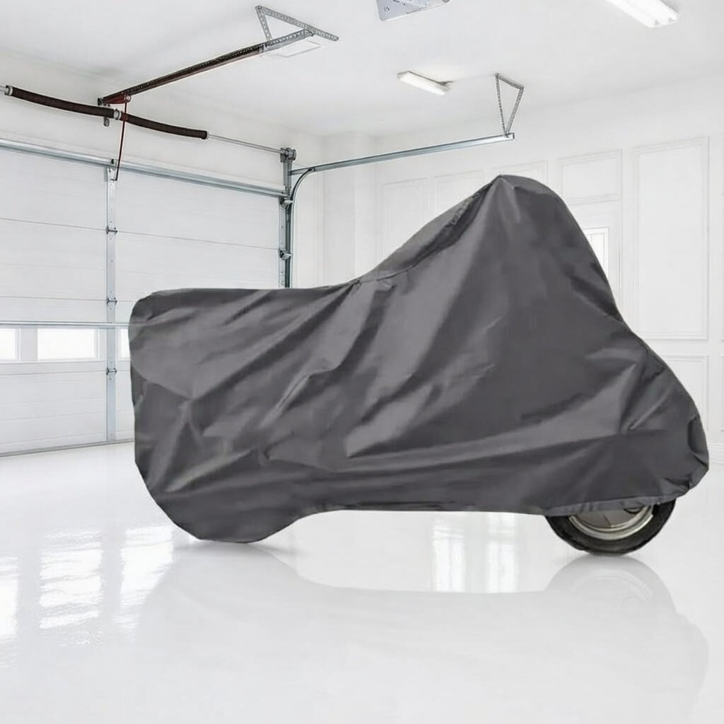 Bike Top Cover Water & Scratch Proof Bike Top Cover Bike PARACHUTE with Pu Coating - Fits for cd70CC, and 125cc all bikes