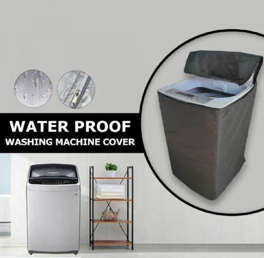 Premium Quality 12-15 kg Washing Machine cover silver waterproof,sun screen and Dust proof protector
